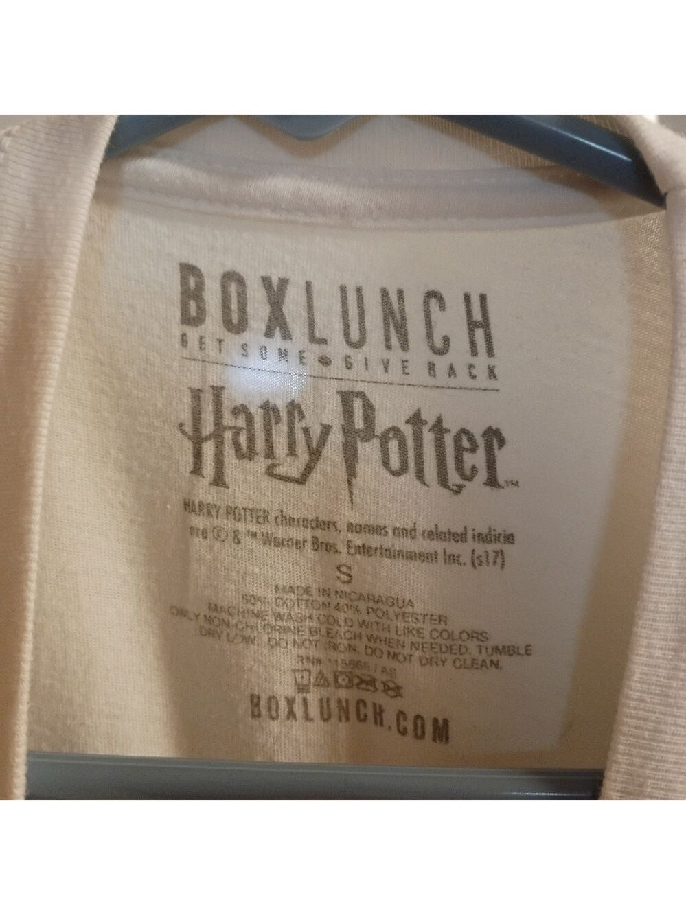 2/$10 Harry Potter Box Lunch Expecto Patronum Always Graphic Tee Size Small - Picture 4 of 6